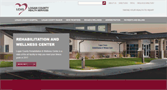 Desktop Screenshot of logancountyhospital.org